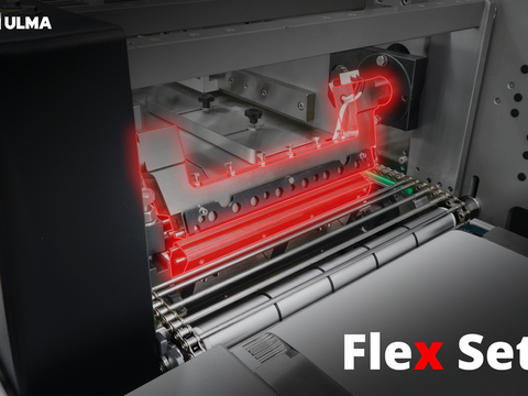 ULMA Packaging präsentiert das Flex-Set – ein System zur einfachen Druckanpassung bei Flowpack-Maschinen mit rotierenden Siegelbacken