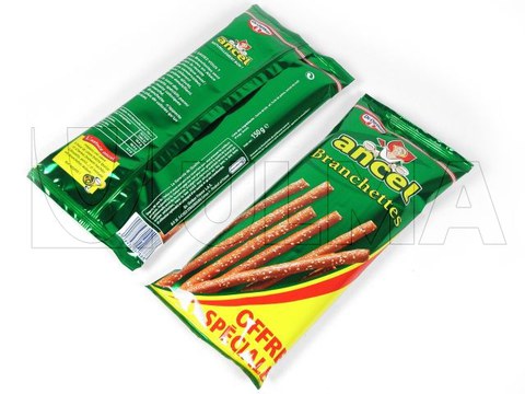 Brotsticks in Schlauchbeutelverpackung