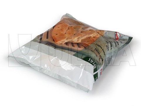 Brotverpackung in vertikaler Maschine (vffs)