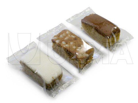 Kuchenstücke in Schlauchbeutelverpackung (hffs)
