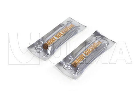 Schokoladenverpackung in Vakuum-Tiefziehverpackung mit Weichfolie.