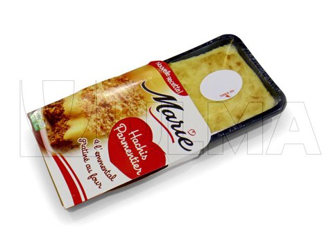 Fertiggerichte in Schlauchbeutelverpackung (HFFS) unter modifizierter Schutzatmosphäre (MAP) unter Verwendung von BDF Barriere-Schrumpffolie