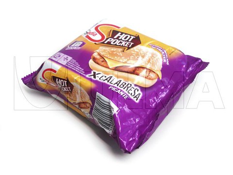 Burger im Schlauchbeutel(hffs) mit modifizierter Atmosphäre (MAP)