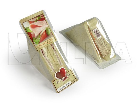 Sandwich im Tiefziehverfahren mit modifizierter Atmosphäre (MAP)verpackt