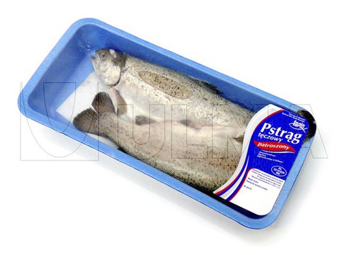 Frischer Fisch mit Schrumpffolie in Schlauchbeutel verpackt (BDF®)