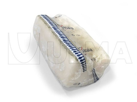 Verpackung von gefrorenen Fischportionen im Flowpack (hffs)