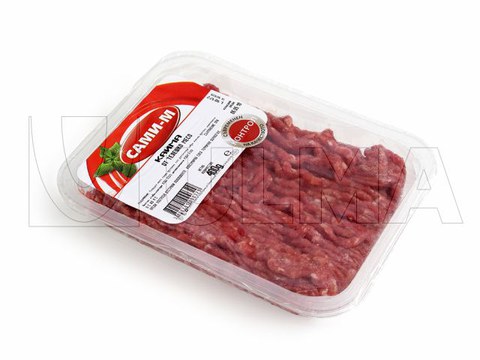 Schalensiegelung für Hackfleisch in Schutzatmosphäre (MAP)