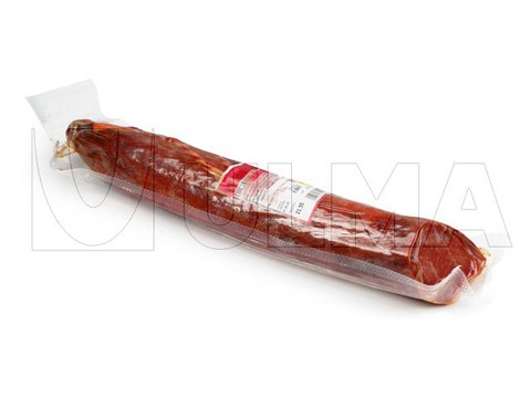"Chorizo" (Spanische Salami) in Vakuum-Tiefziehverpackung mit Weichfolie