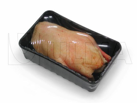 Verpackung von Enten in Schalen in modifizierter Atmosphäre