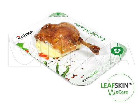 Entenconfit in versiegelter LeafSkin(TM)-Schale, nachhaltige Lösung