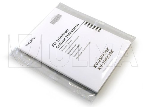 Gebrauchsanweisungen und Kataloge in Schlauchbeutelverpackung (hffs) mit Batterie und Kabel