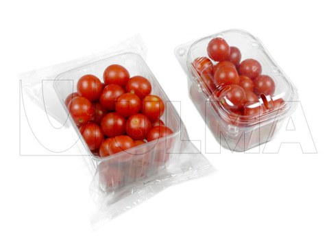 Kirschtomaten in Schalen in Schlauchbeutelverpackung (HFFS)