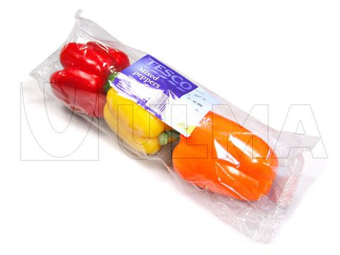 Paprika im Schlauchbeutel verpackt (hffs)