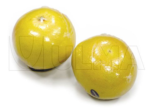 Grapefruit verpackt in geschrumpfter Schlauchbeutelverpackung (hffs)